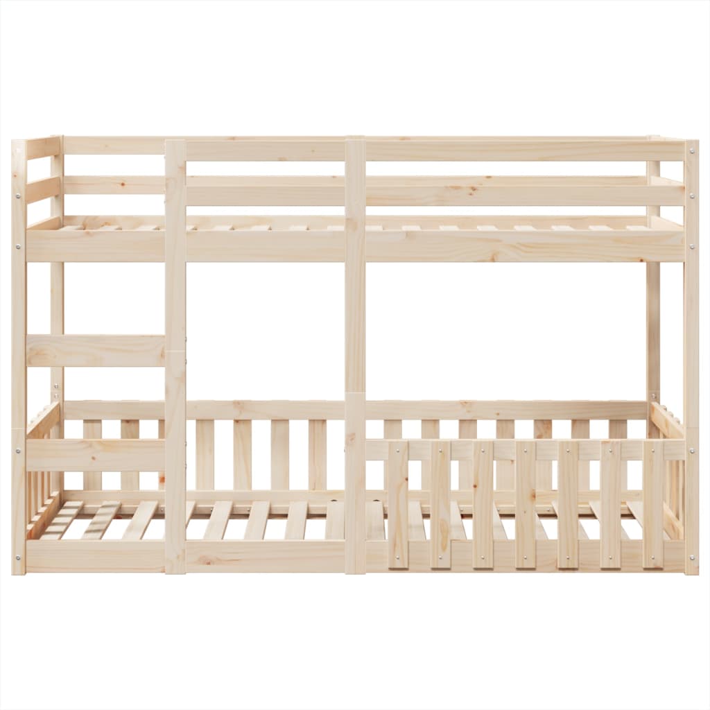 Bunk bed 90x190 cm Solid pine wood