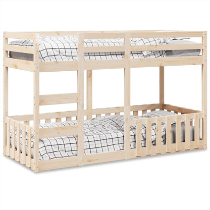 Bunk bed 90x190 cm Solid pine wood