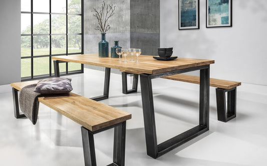 Bellini oak dining table