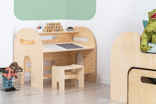 Children's desk with montessori seat MUNDO 6