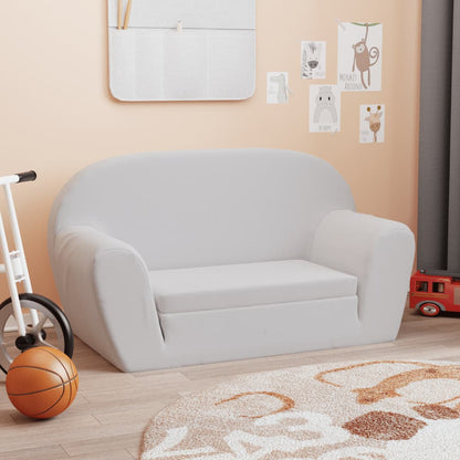 Sillón plegable para niños grises