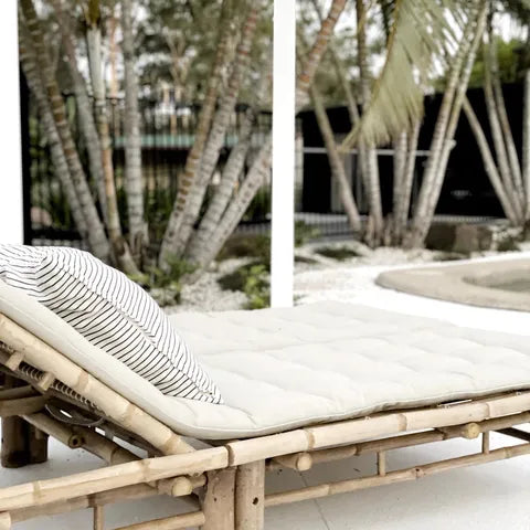 Chaise longue pour 2 personnes en Bambou BALI