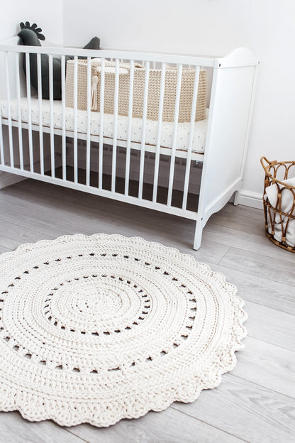 Couffin bébé au crochet avec matelas Moïse