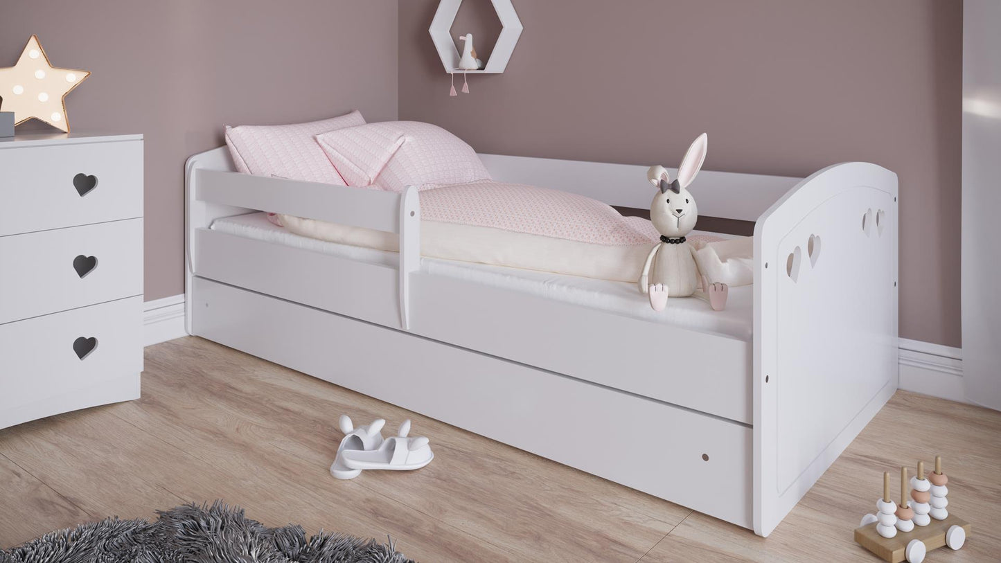 Letto per bambini Julia con barriere