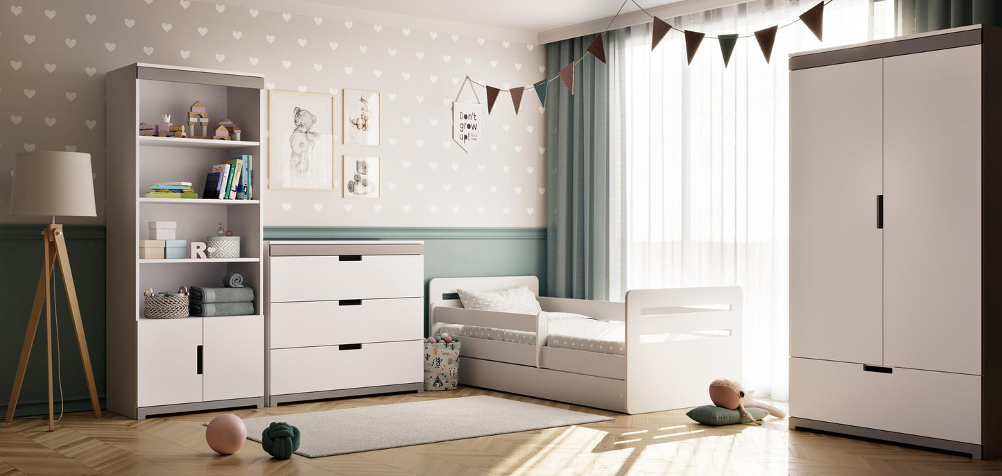 Tomi child bed with barriers