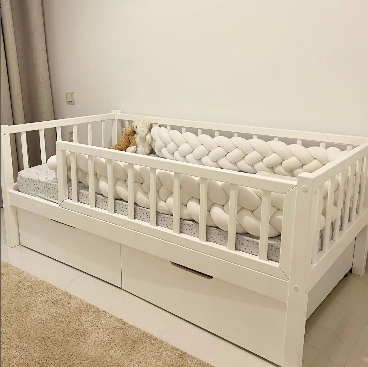 Cama infantil Alva con cajón.