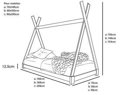 Cama de Kate Tereepee "Preços malucos"