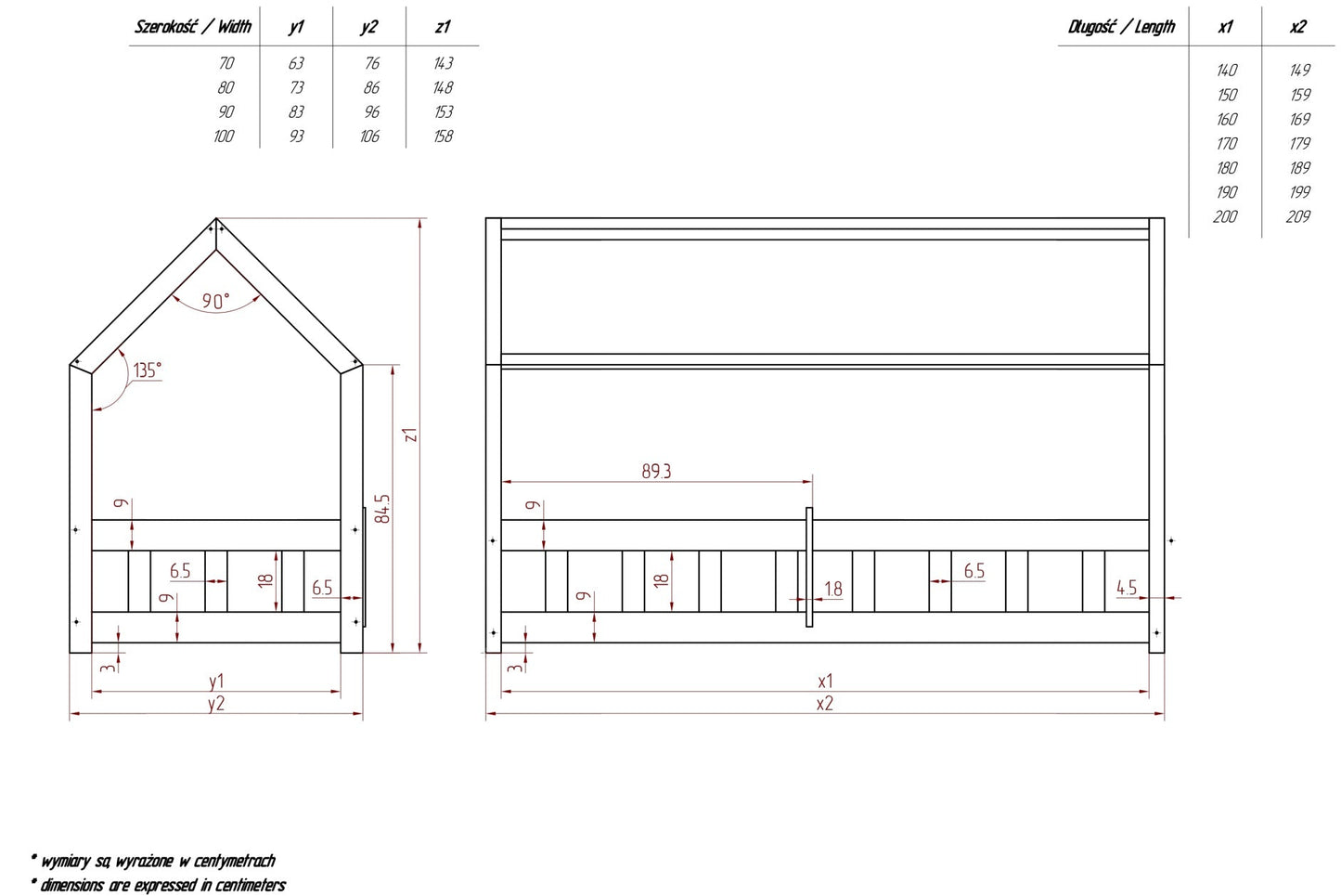 Lit cabane MILA MBP EXPRESS