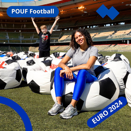 Giant Pouf Soccer Football diferentes formatos