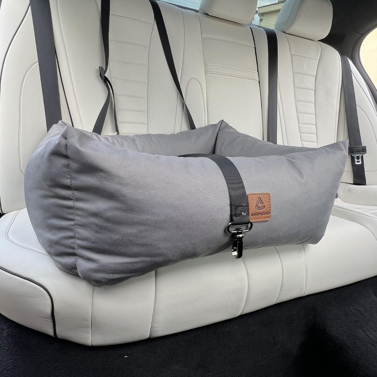 Asiento de coche para coche de cesta animood para perros julian