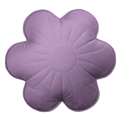 Coussin décoratif Fleur en Velours ou Lin différents coloris