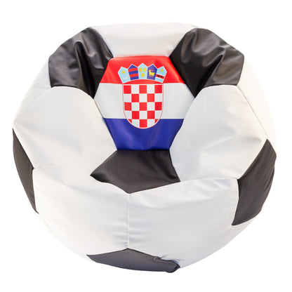 Giant Pouf Soccer Football Nations in Europe