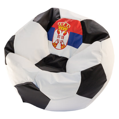 Giant Pouf Soccer Football Nations in Europe