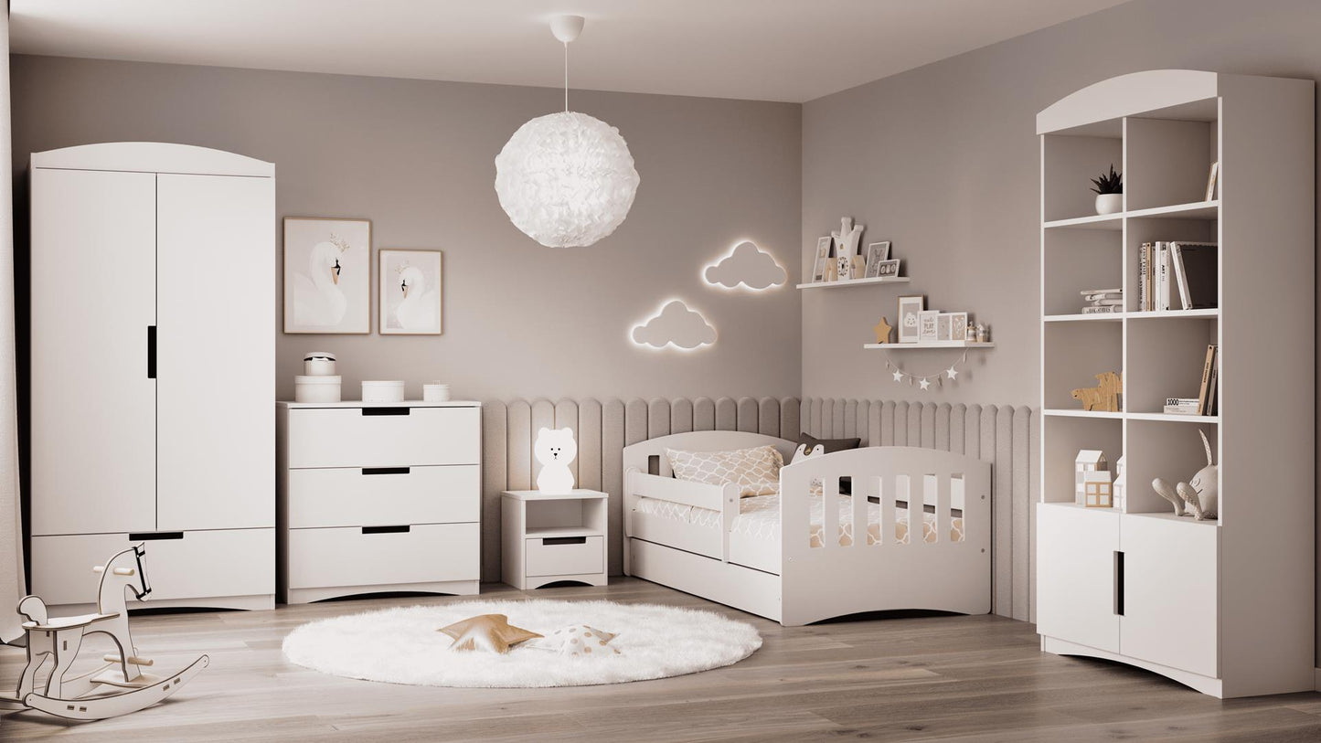 Bambino classico letto 1 con barriere