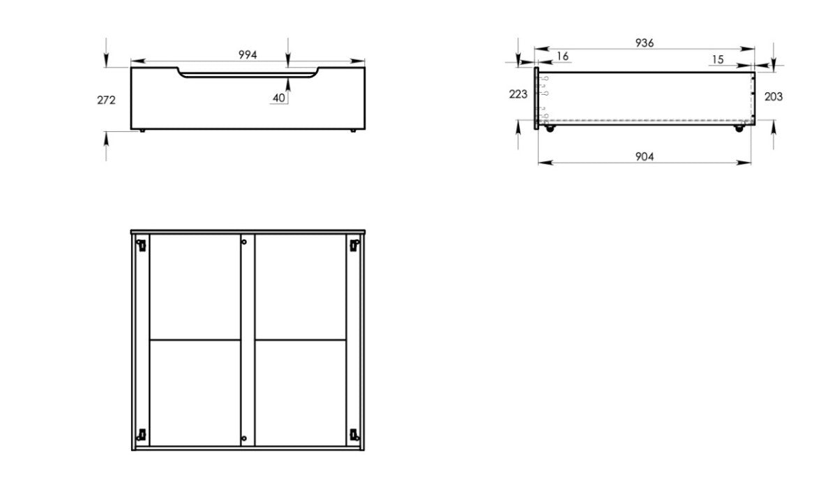 Yappy Hyte children's cabin bed different colors