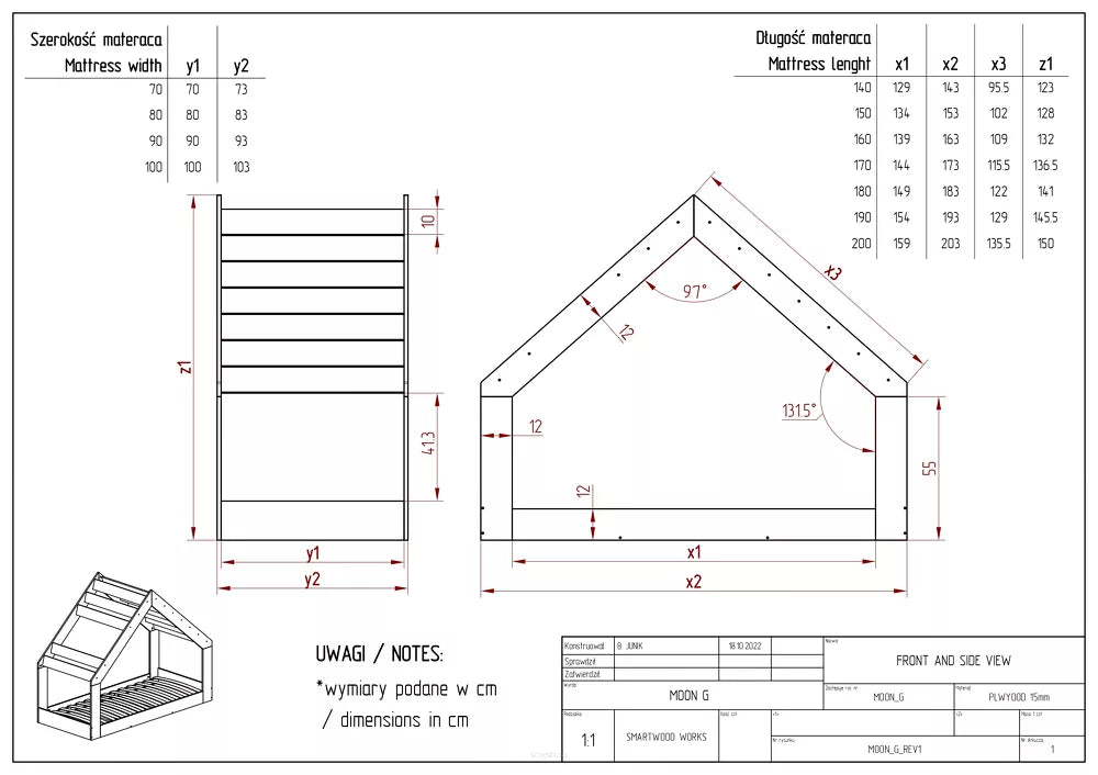 Moon House Bed G