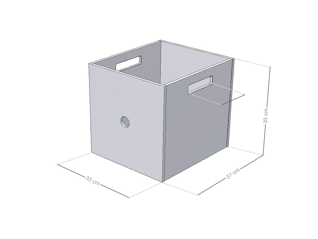 Scatola porta dadi in legno DICE