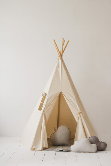 Tipi de jeu merveilleux pour enfant "Beige"