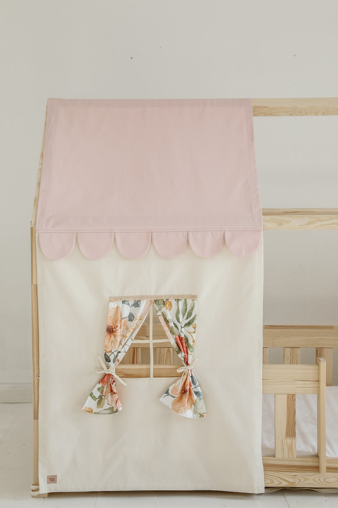 Habillage Maisonnette Rose "Pink" pour lit Cabane