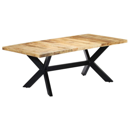 Table de salle à manger 200cm Bois manguier massif INDUS