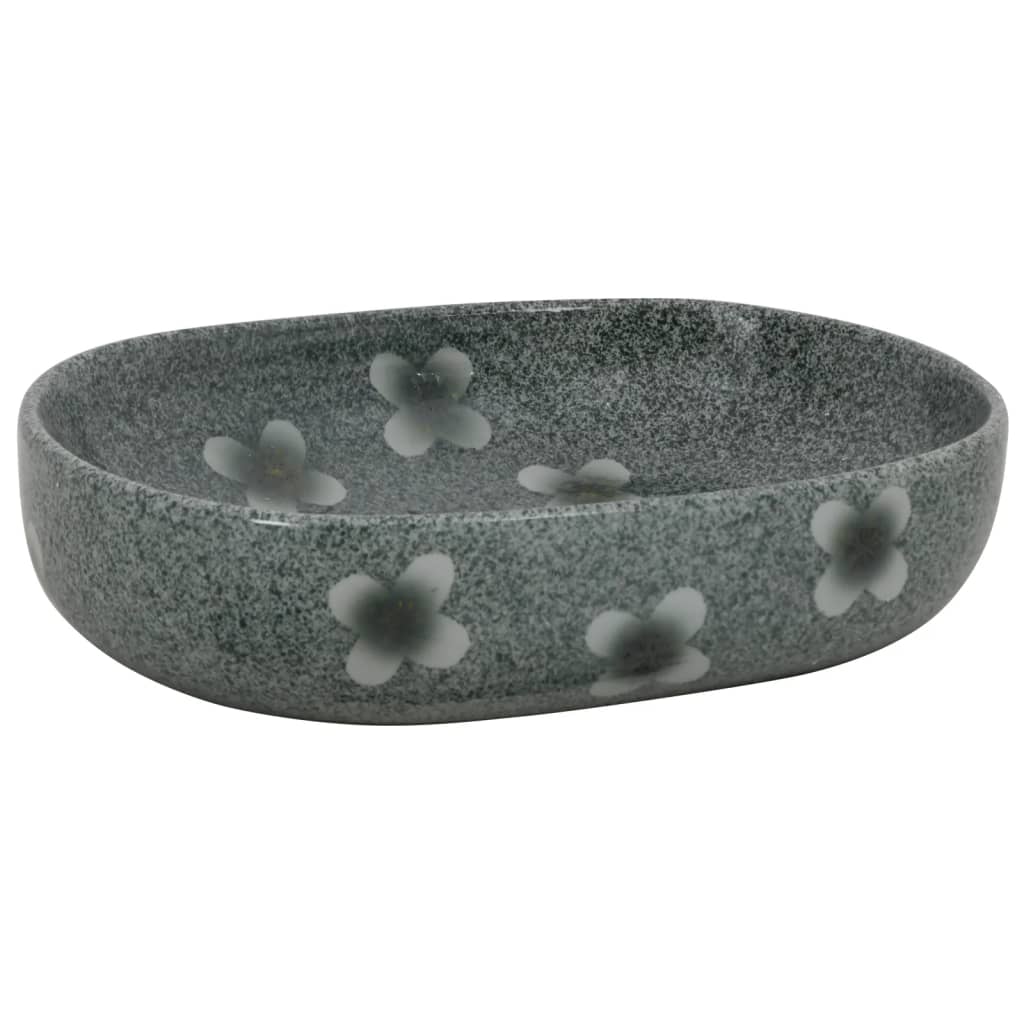 Boka Turquoise Oval Pose Basin