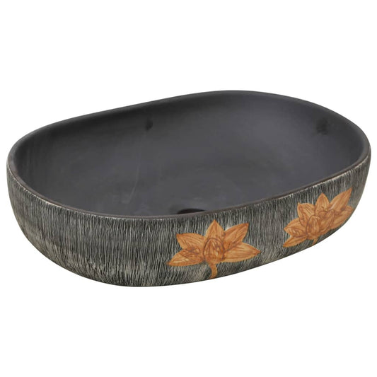 Boka Turquoise Oval Pose Basin