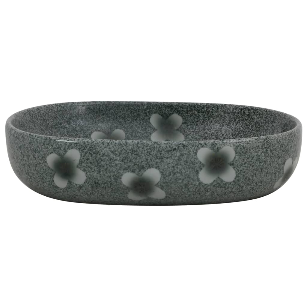 Boka Turquoise Oval Pose Basin