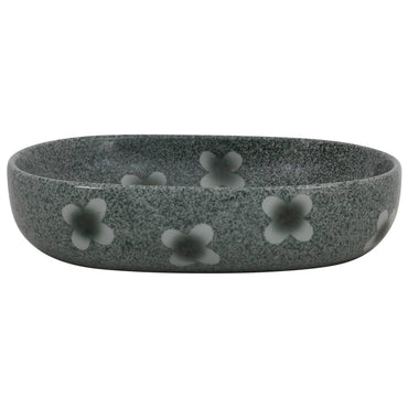 Boka Turquoise Oval Pose Basin