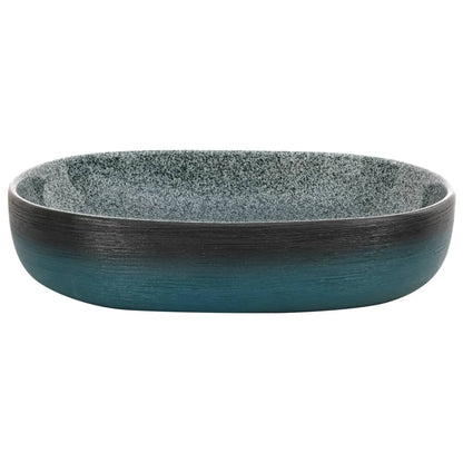 Boka Turquoise Oval Pose Basin