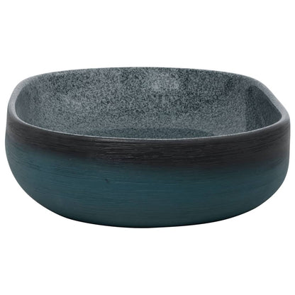 Boka Turquoise Oval Pose Basin