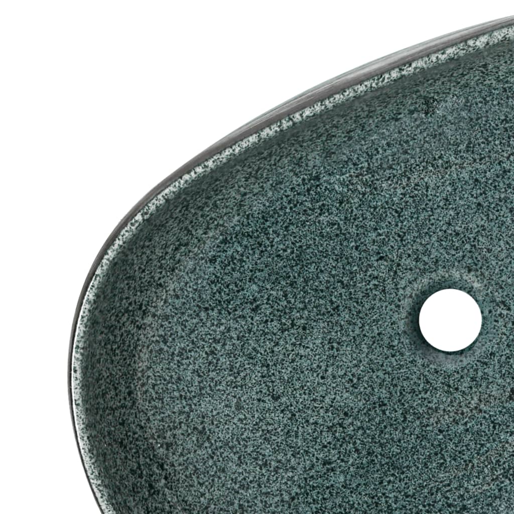 Boka Turquoise Oval Pose Basin