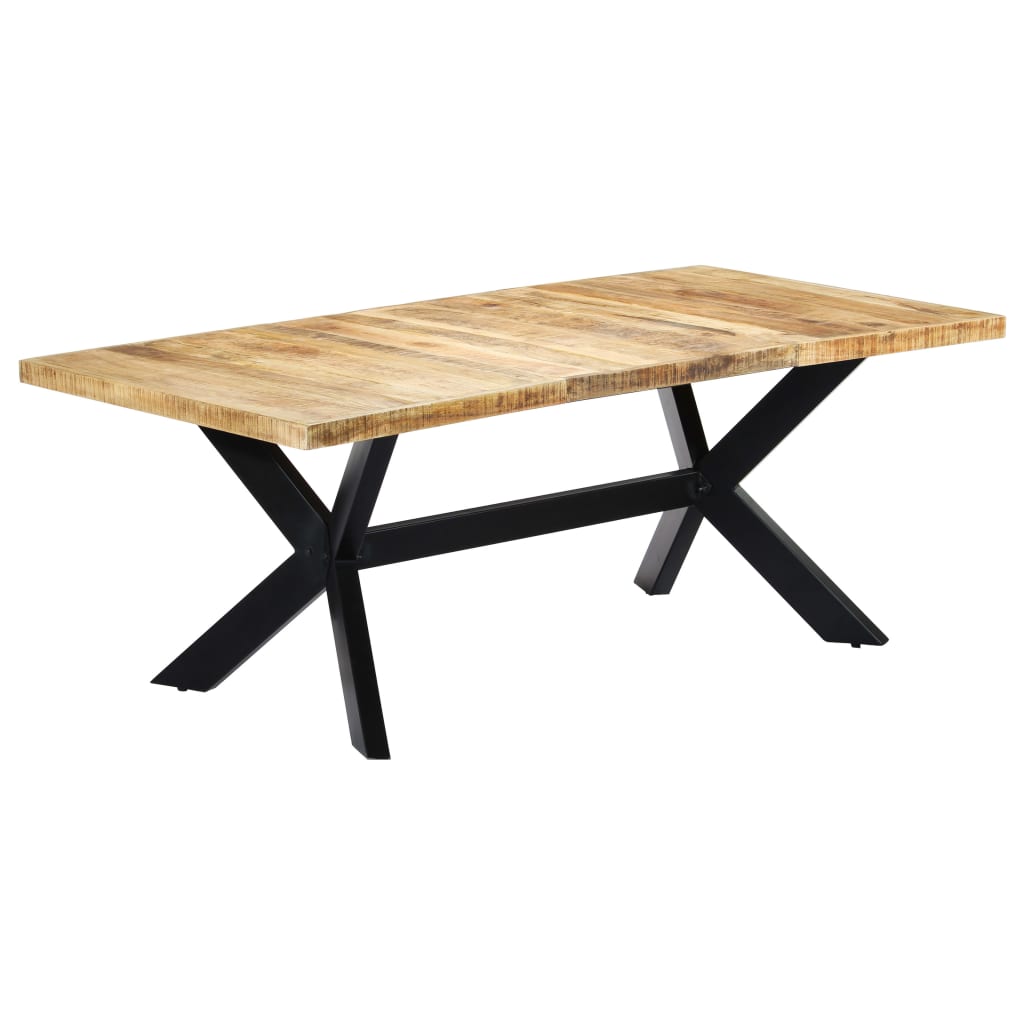 Table de salle à manger 200cm Bois manguier massif INDUS