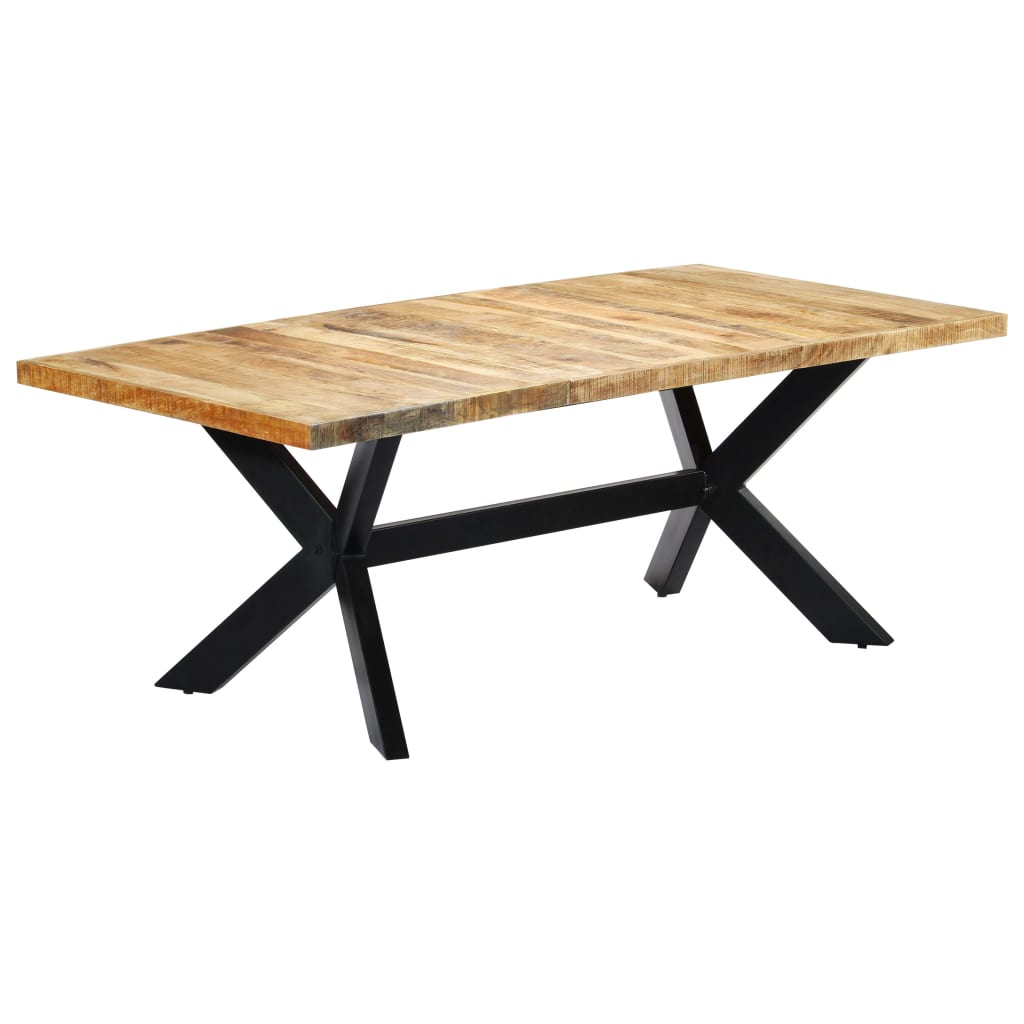 Table de salle à manger 200cm Bois manguier massif INDUS