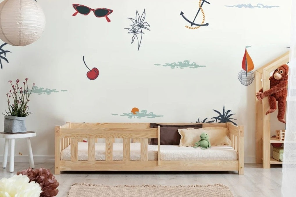 Customizable child bed