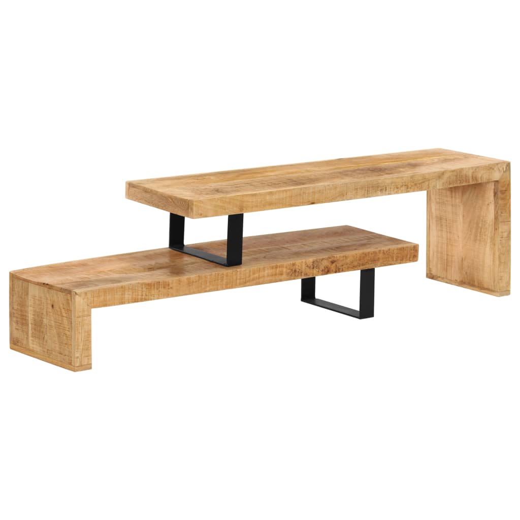 Massiver Mango -Holz -TV -Schrank