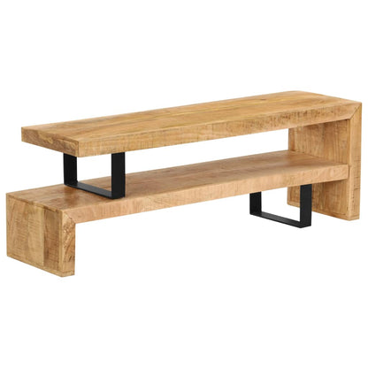 Massiver Mango -Holz -TV -Schrank