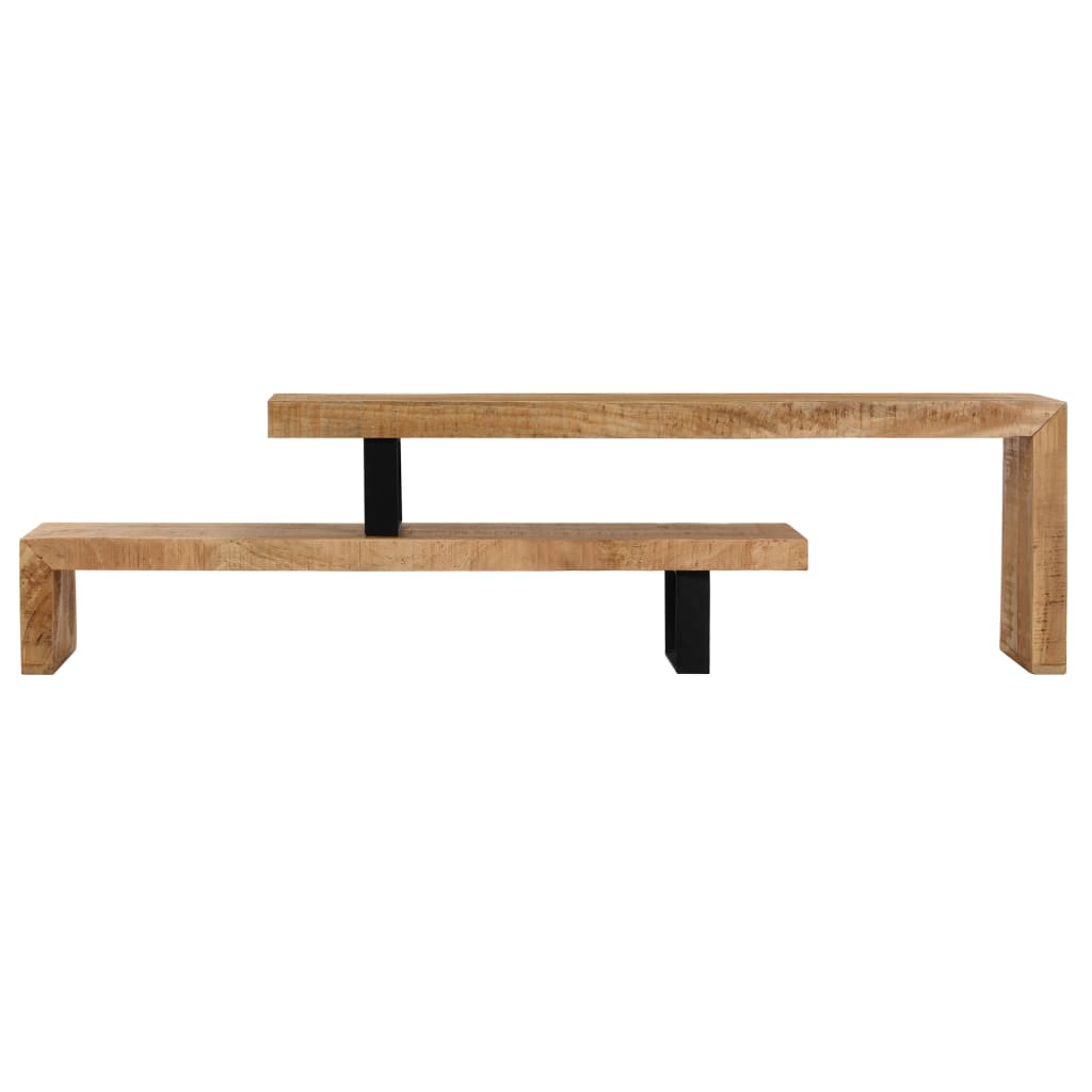 Massiver Mango -Holz -TV -Schrank