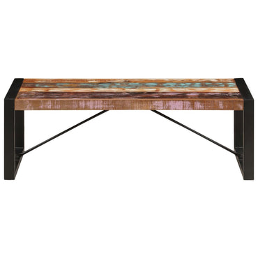 Coffee table 120x60x40 cm Solid recovery wood