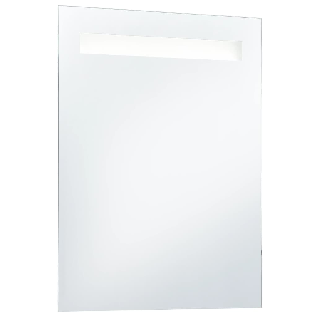 Miroir mural à LED pour salle de bains 60x80 cm