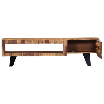 TV furniture 140x30x40 cm solid wood from Sesham