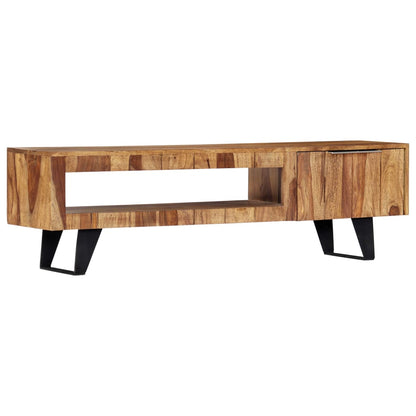 TV furniture 140x30x40 cm solid wood from Sesham