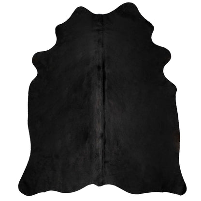 Carpet in real black cow skin 150 x 170 cm