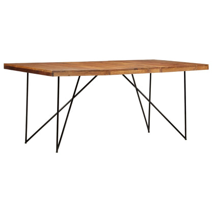 Table de salle à manger ELEGANCE 180cm Bois d'acacia massif