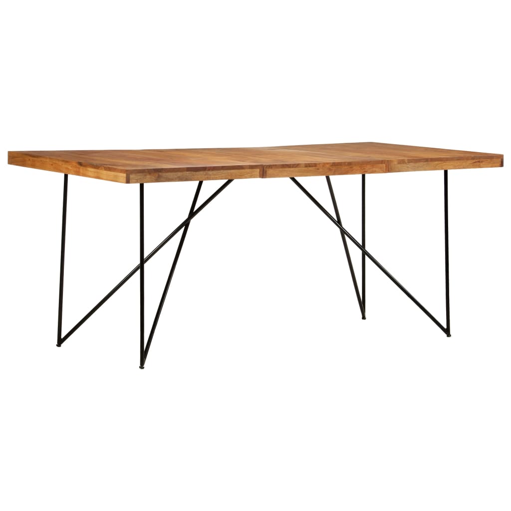 Table de salle à manger ELEGANCE 180cm Bois d'acacia massif