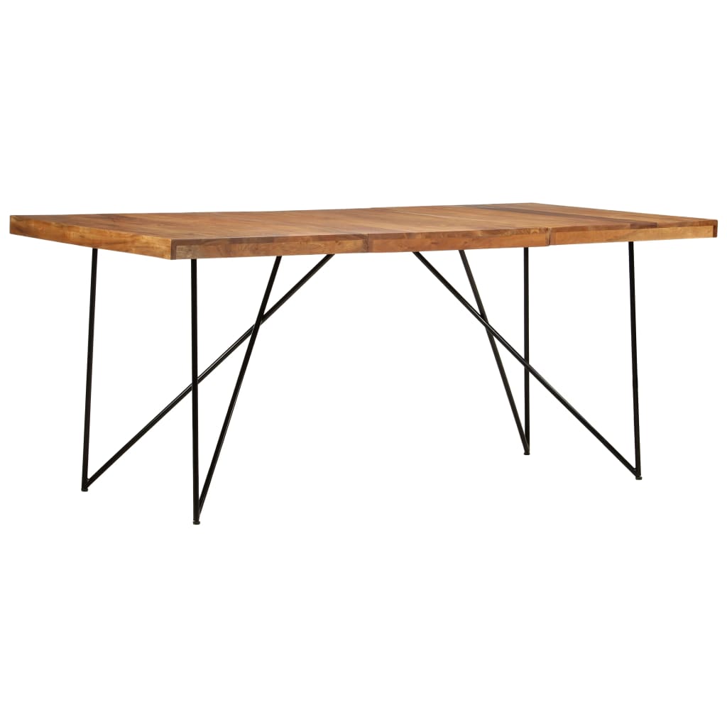 Table de salle à manger ELEGANCE 180cm Bois d'acacia massif