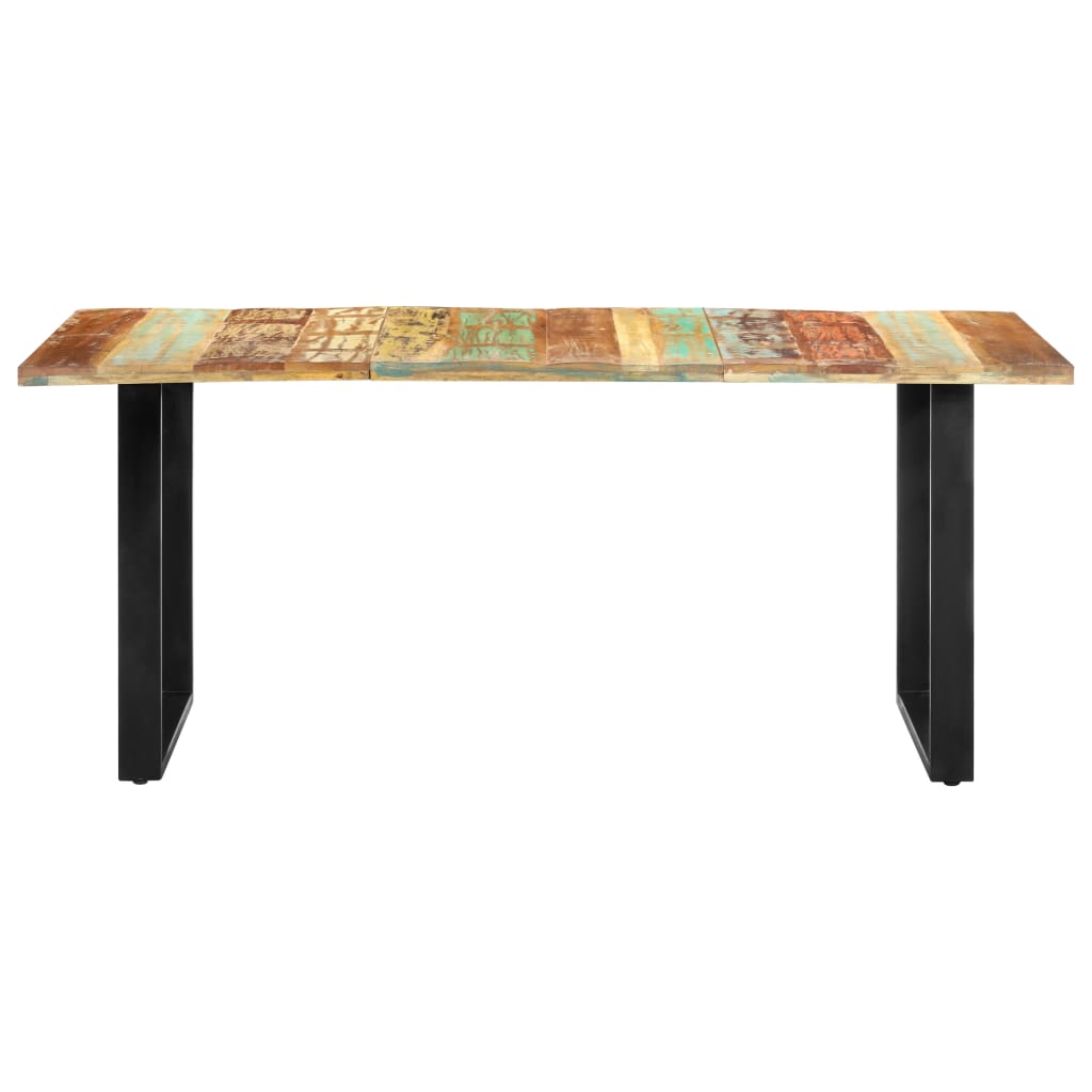 Table à manger 180cm Bois de récupération solide