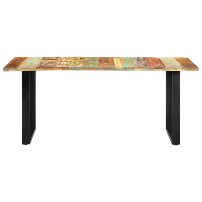 Table à manger 180cm Bois de récupération solide