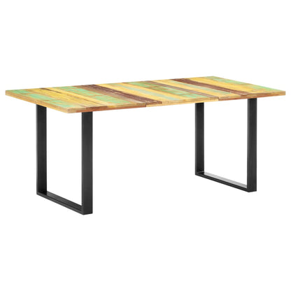 Table à manger 180cm Bois de récupération solide