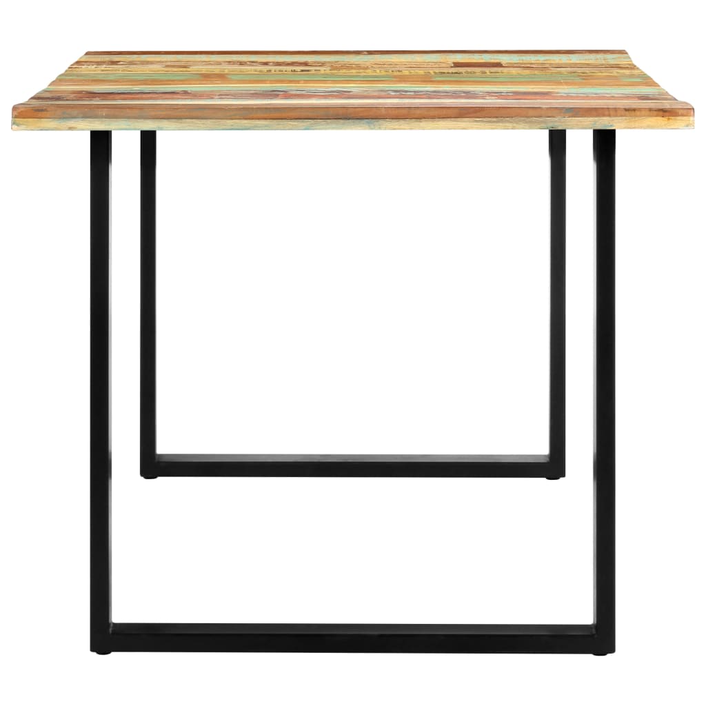 Table à manger 180cm Bois de récupération solide