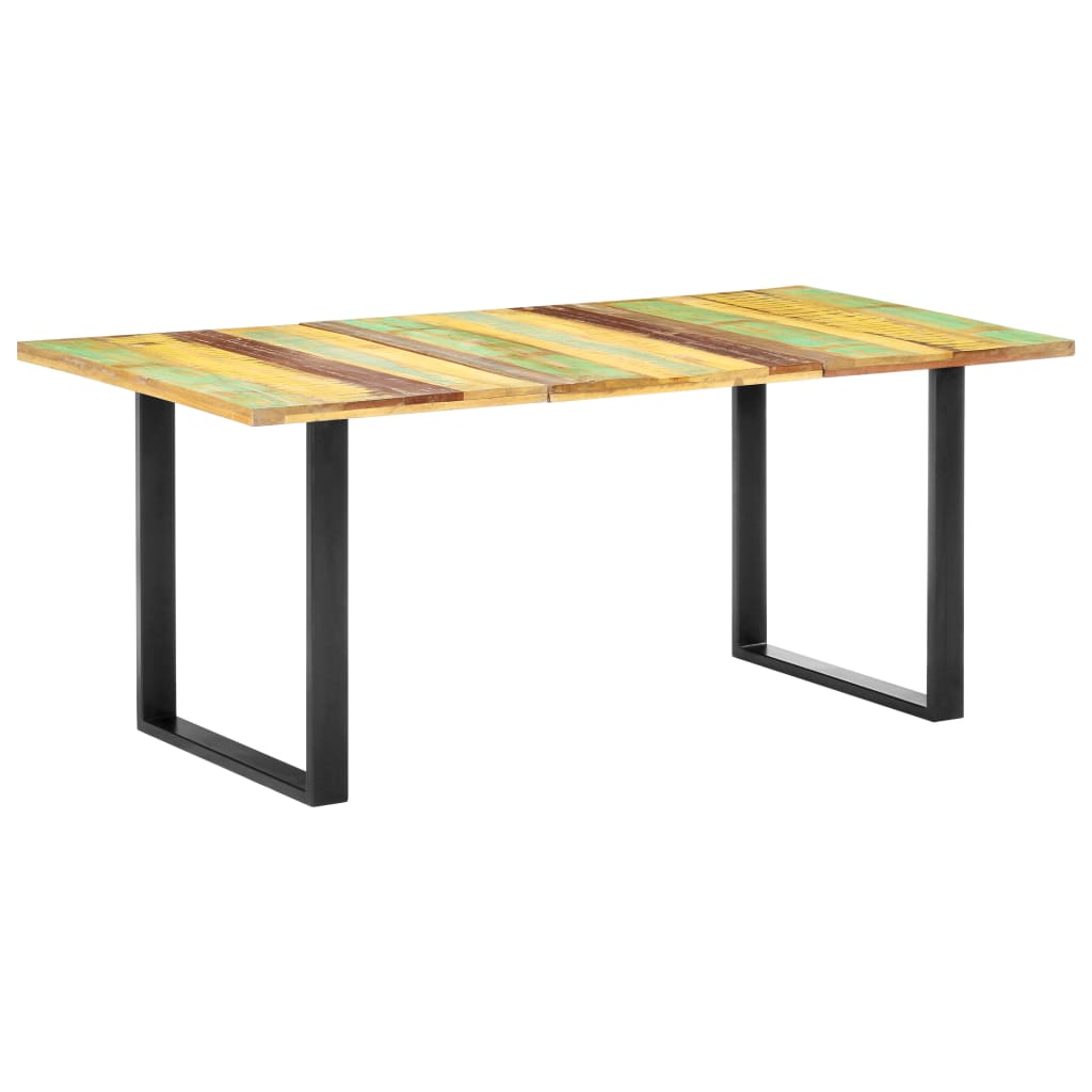 Table à manger 180cm Bois de récupération solide